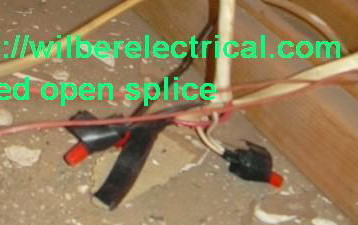 View of Improper Splice

      Click to return to photo page!